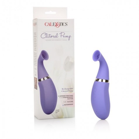 Фиолетовая клиторальная помпа Intimate Pump Rechargeable Clitoral Pump